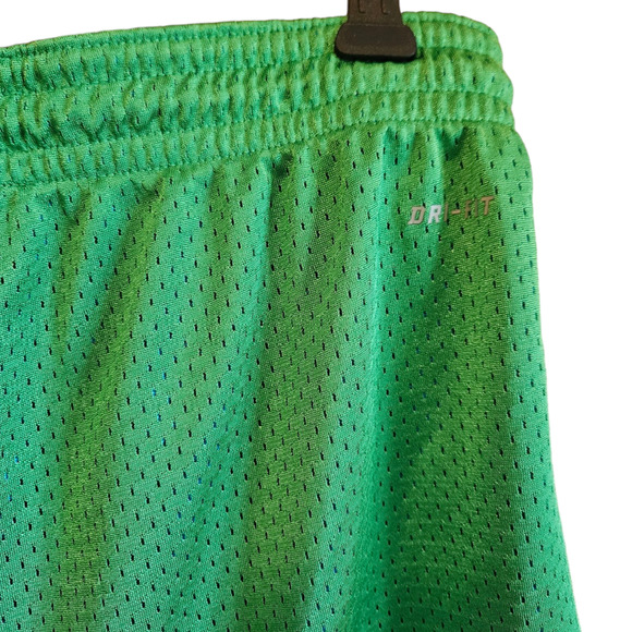 Nike Dri-Fit Women's Jersey Athletic Shorts 3" Inseam Green Medium - Picture 6 of 6